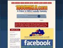 Tablet Screenshot of 1080wklo.com